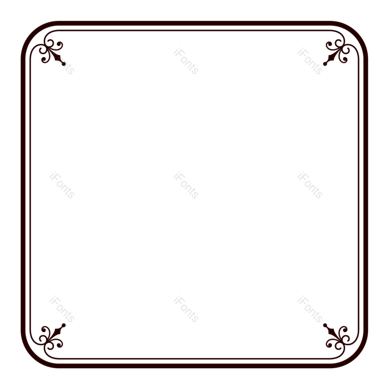 边框图片,复古元素,欧式PNG,花纹免抠素材